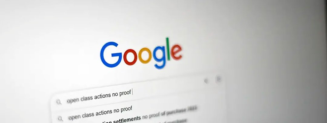 A computer screen with the google logo on it